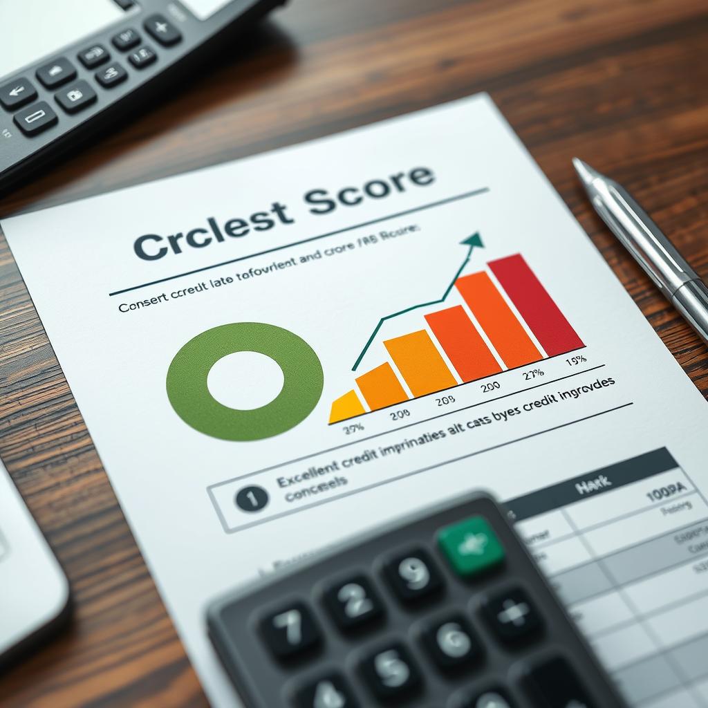Business credit score report showing excellent rating