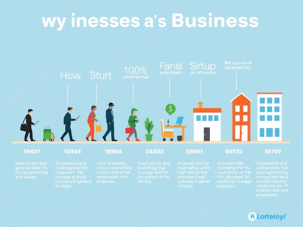 Business growth stages and corresponding insurance needs