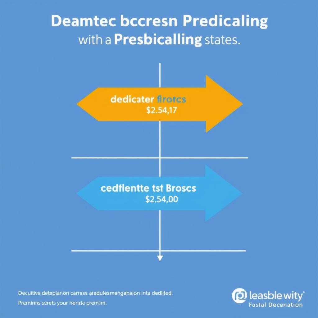 Chart showing premium reduction with higher deductibles