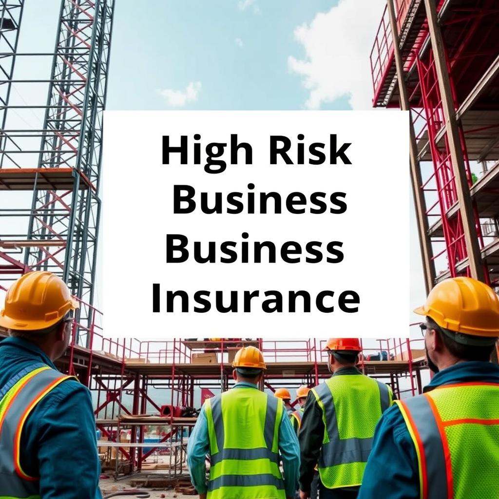 Construction site representing high-risk industry for million dollar business insurance