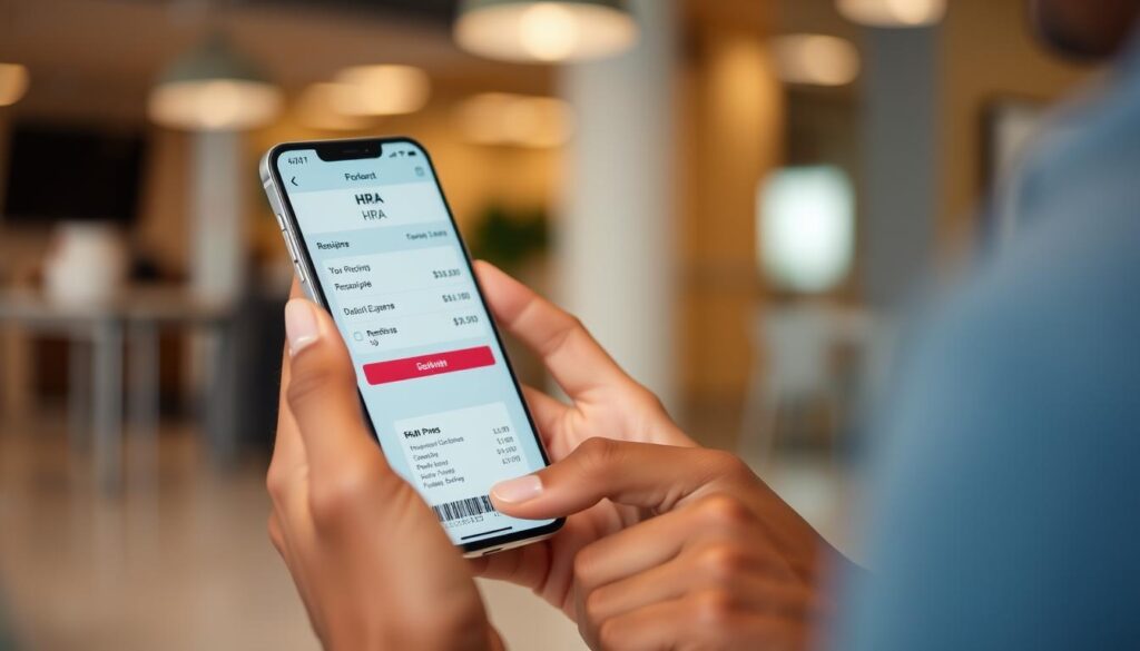 Employee using health reimbursement arrangement (HRA) to pay for medical expenses