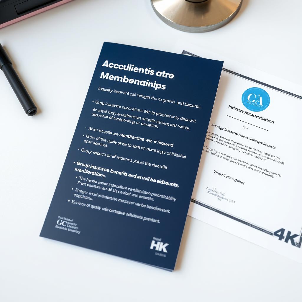 Industry association membership benefits highlighting insurance discounts